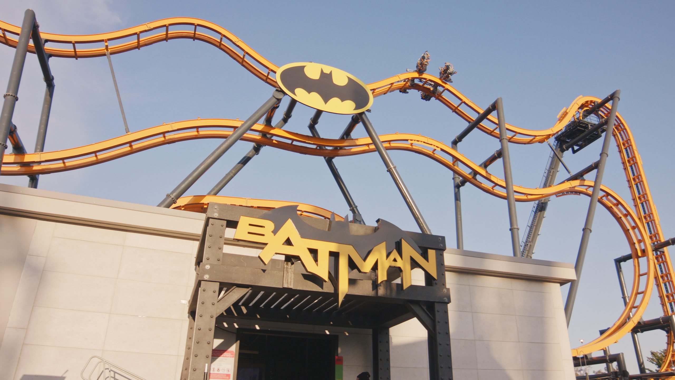 BATMAN The Ride Thrill Ride Six Flags Discovery Kingdom